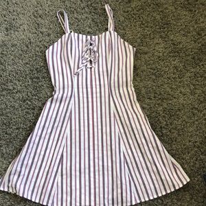 striped dress